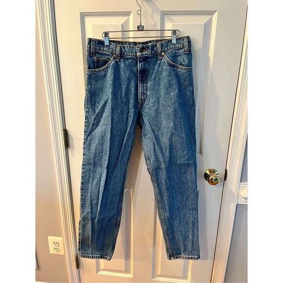 Levi’s 550 Orange Tab Vintage90’s Relaxed Fit Tapered Leg Jeans sz 34X30 EUC
